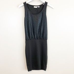 Black Tank Sleeveless Dress Women's  Boutique XS